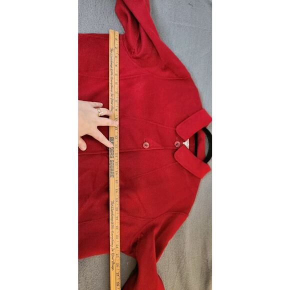 NEW Pendleton Jacket Womens Size 2X Red Merino Wool Blazer MSRP $288 - Picture 4 of 8